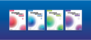 grammar and beyond book cover.